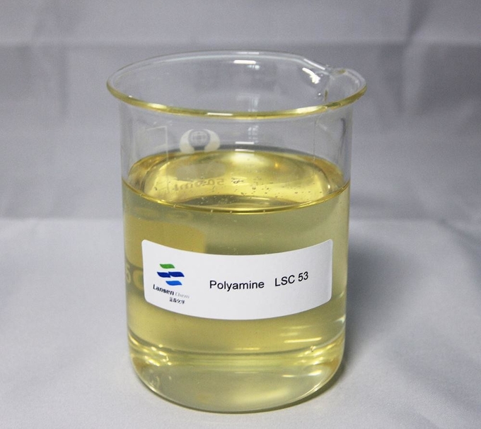 50 Polyamine Flocculant Light Yellow Viscous Liquid Ph 57 Epichlorohydrin