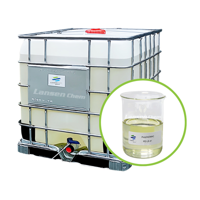 Liquid Type Drinking Water Treatment Agent Polydadmac Coagulant Broad Spectrum Applicability Non toxic Eco Friendly Safe