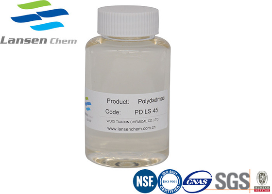 Dyeing Polydadmac Coagulant Antistatic Agent For Waste Water Treatment