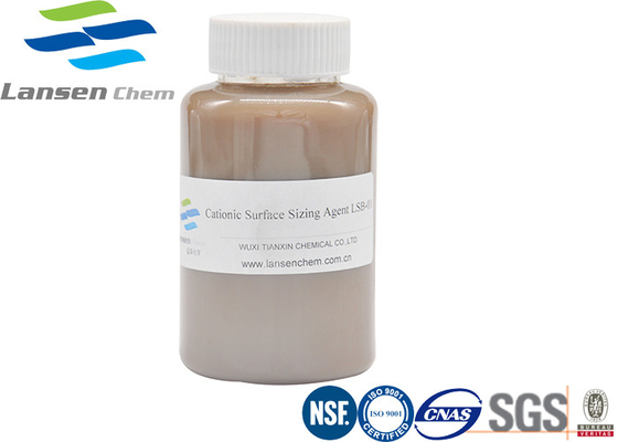 SAE Surface Sizing Chemicals For Paper Cationic 30% Solid Content Industrial