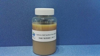 Surface Textile Sizing Chemicals Cationic Kraft Paper Mechanical Stability Less Bubbles