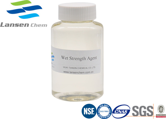 PH 4-7 Wet Strength Agent Light Yellow Transparent Liquid Papermaking Industries
