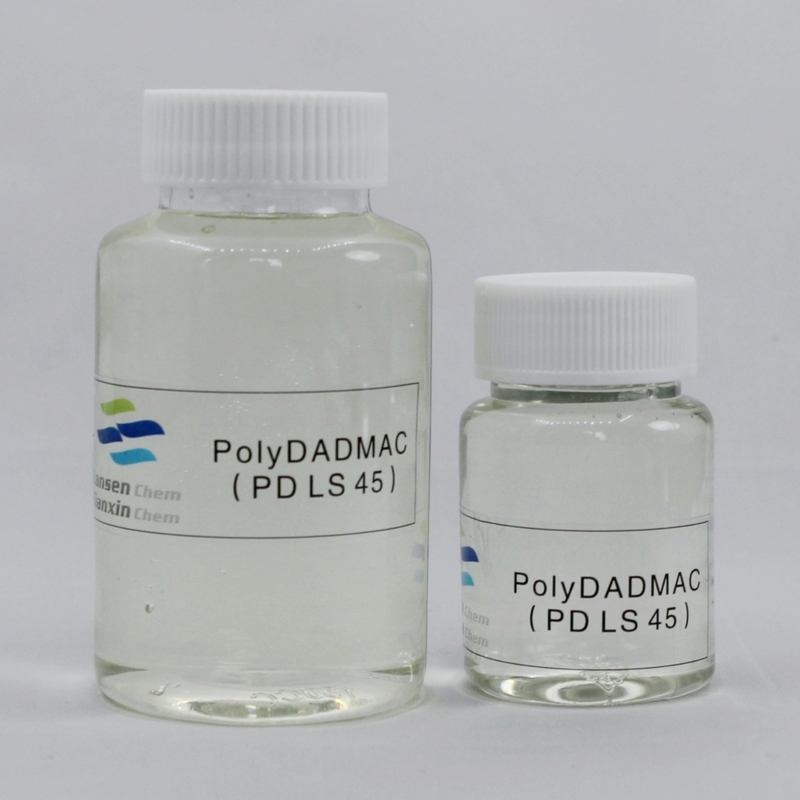 liquid dadmac polymer 40% Polydadmac Ammonium Coagulant Polymer organic coagulants filtration applications