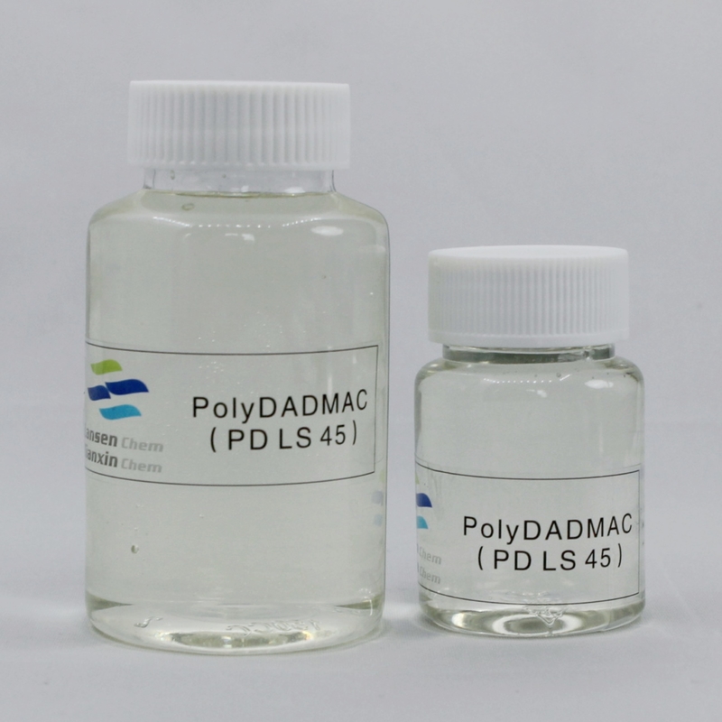 liquid dadmac polymer 40% Polydadmac Ammonium Coagulant Polymer polyDCD organic coagulants filtration applications