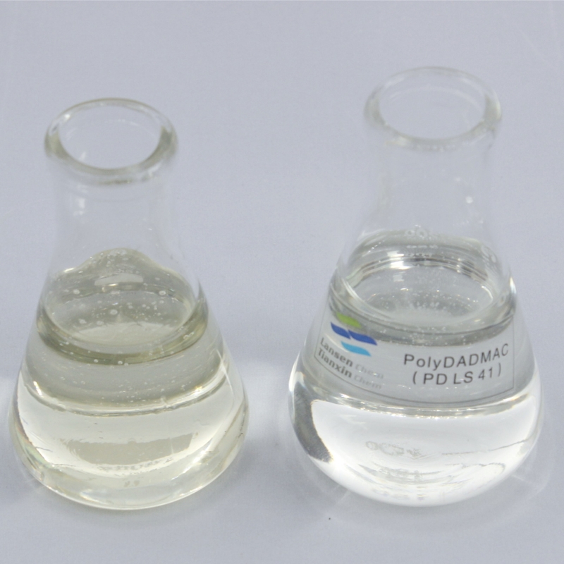 liquid dadmac polymer 40% Polydadmac Ammonium Coagulant Polymer polyDCD organic coagulants filtration applications
