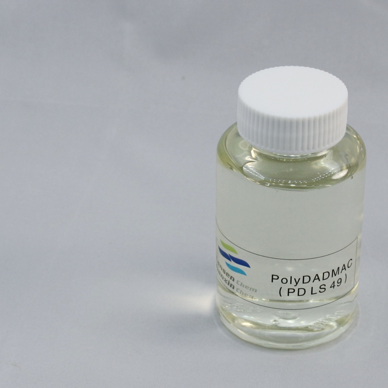 Industrial Grade Polydadmac Coagulant 40% Solid Content Low Viscosity Iso 9001 Polymer Flocculant