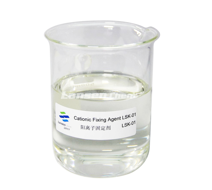 Amber Liquid Cationic Fixing Agent Reducing Paper Disease Anionic Agent Fixing