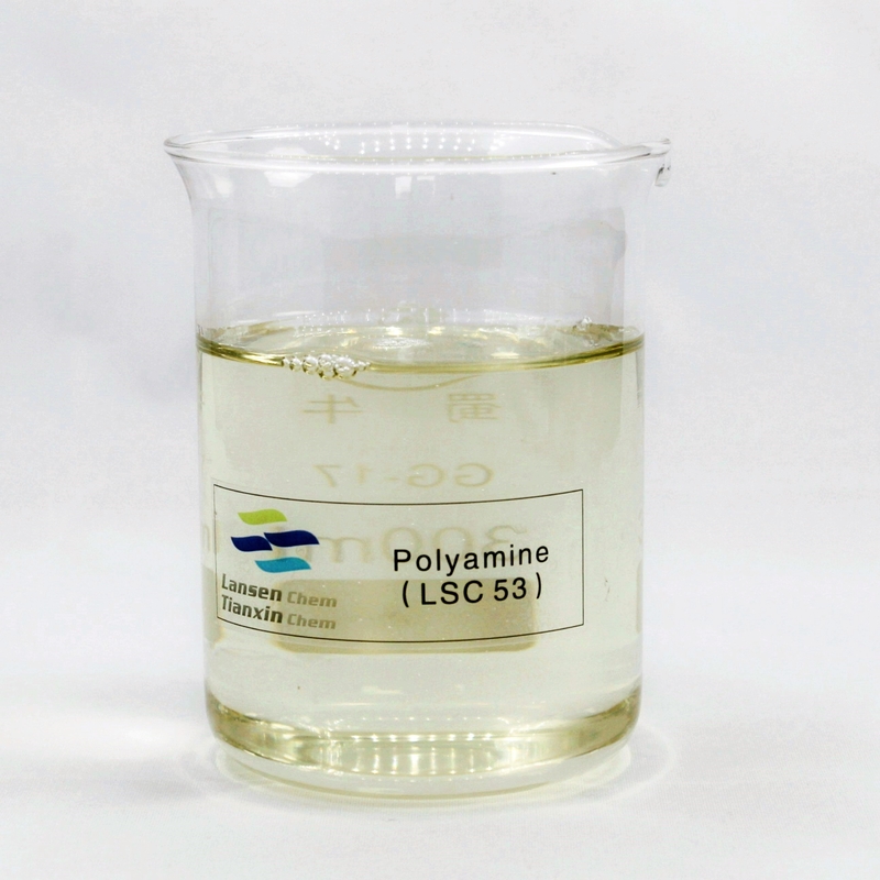 Liquid Oil Field Polyamine Flocculant anionic trash catcher Papermaking whitewater chemical