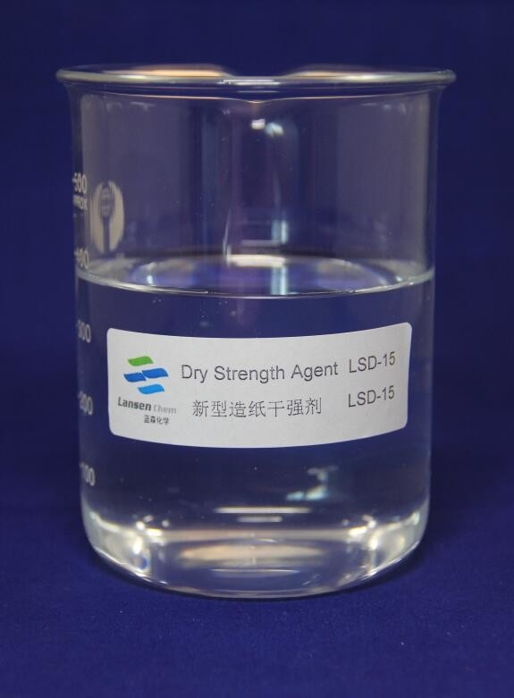 Industrial Transparent Dry Strength Agent Amphoteric LSD-15 / LSD-20 4 - 25℃