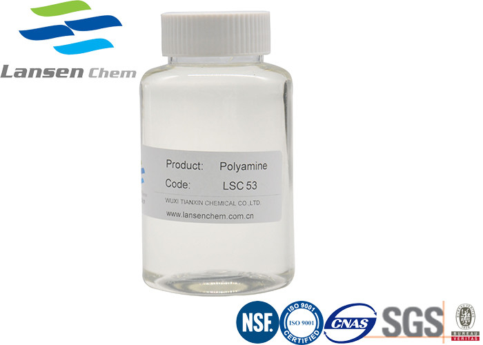 42751-79-1 Liquid Cationic Polyamine Flocculant Waste Water Treatment Organic Flocculant