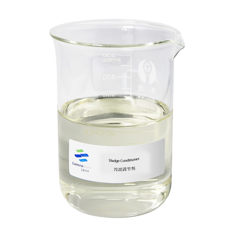 Cost Effective Non Toxic Polydadmac Sludge Conditioner Additives Chemical Auxiliary Flocculant For Sludge Thickening Treatment