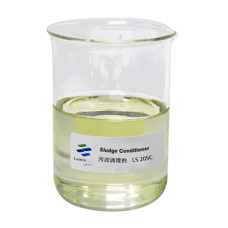 Cost Effective Non Toxic Polydadmac Sludge Conditioner Additives Chemical Auxiliary Flocculant For Sludge Thickening Treatment