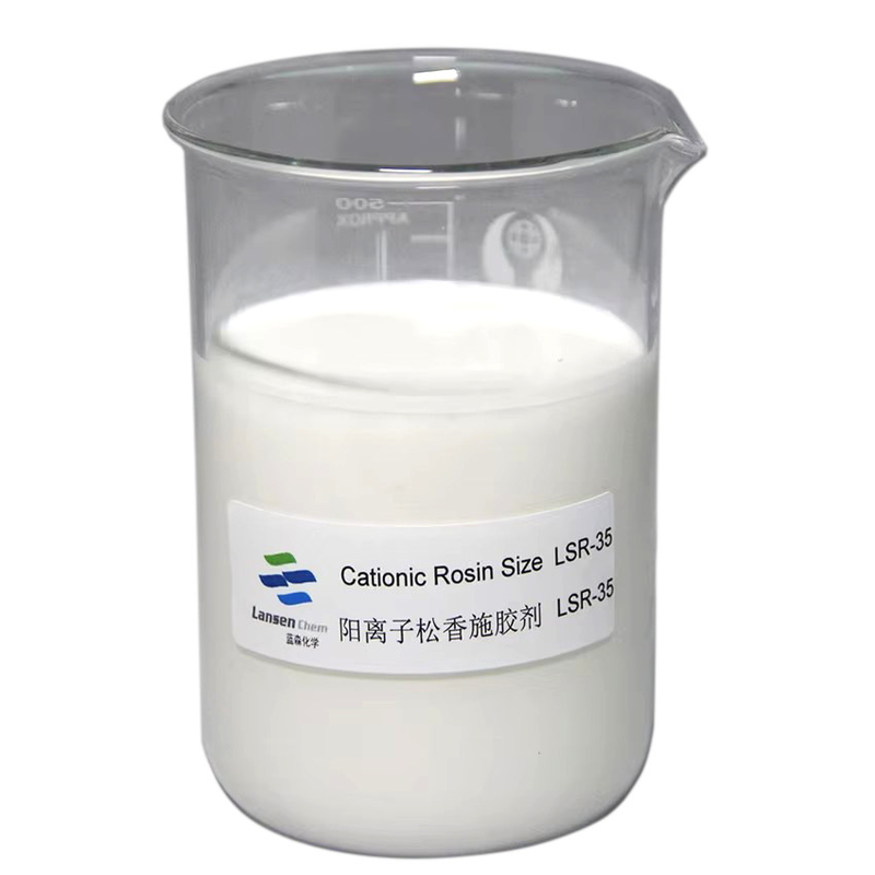 High Quality and Stable Emulsion Ideal for Cultural and Coated Papers 35% Cationic Rosin Sizing Agent