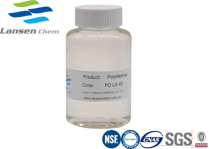 CAS 26062-79-3  water and waste water treatment liquid 40% Cationic Flocculant Polydadmac coagulant