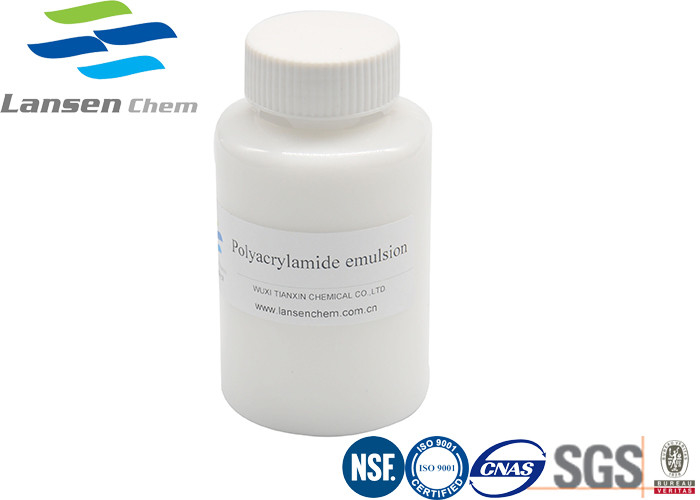 Cationic Polyacrylamide Emulsion Water Soluble Polymer Sewage Treatment Flocculant