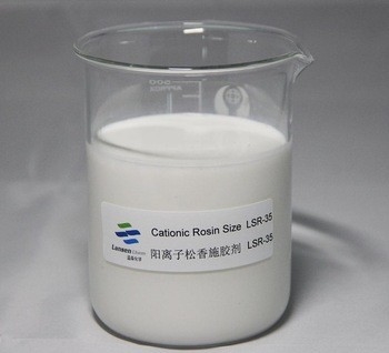 Emulsion Textile Sizing Chemicals Cationic Dispersing Rosin Sizing Agent 35% Solid Content