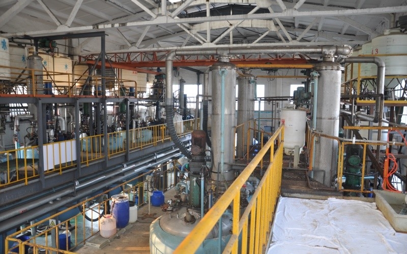 Preconcentration and dewatering of sludge in municipal sewage treatment plant Polyamine water treatment chemicals