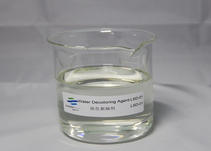 Sticky Liquid Water Decoloring Agent / Decolouring Agent Waste Water 50% Solid Content