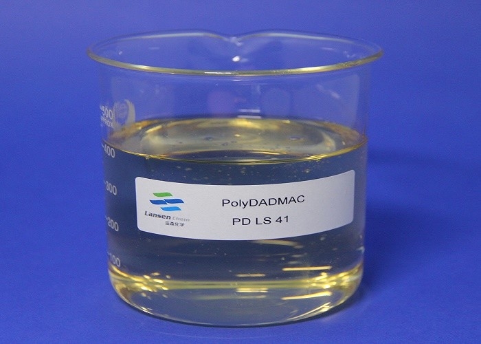 Industrial Grade Polydadmac Coagulant Water Purifying Chemicals For Paper Prodution