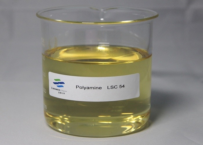 Quaternary Ammonium Cas No 42751-79-1 Cationic Polymer  50% yellow  Polyamine Flocculant