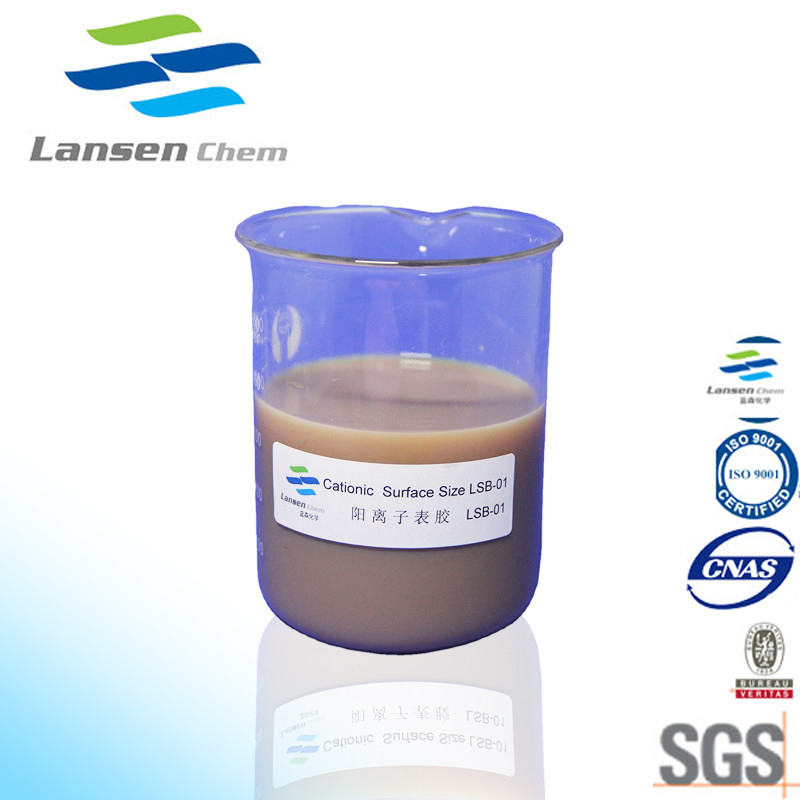Paper Cationic SAE Surface Sizing Agent Specific Gravity 1-1.03 Storage 4- 30℃  styrene and ester