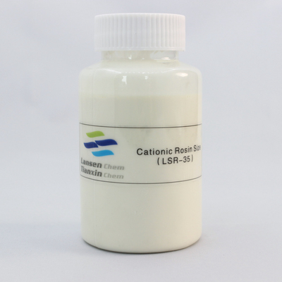 Chemical Cationic Rosin White Emulsion 50 MPa.S Good Solubility