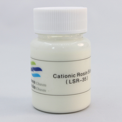 White Emulsion Cationic Rosin 35% Paper Chemical For Cultural Paper And Newsprint Paper