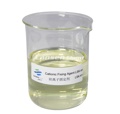 Anionic Trash Catcher Cationic Fixing Agent LSK-01 Whitewater Treatment Kraft Paper Making