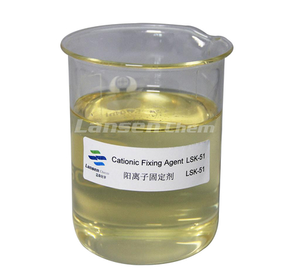 Amber Liquid Cationic Fixing Agent Reducing Paper Disease Anionic Agent Fixing