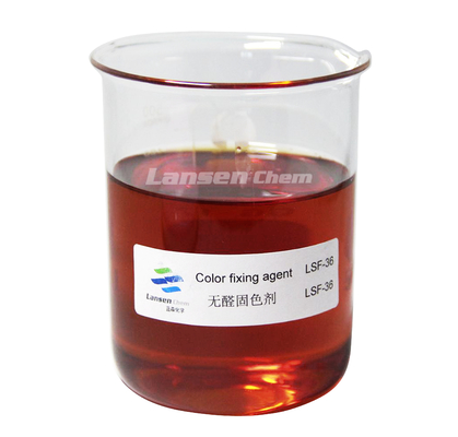 Textile Coating  Industry Colour Fixing Agent Yellow To Brown Viscous Liquid