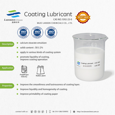 Calcium Stearate Coating Lubricant Chemical Coated Paper LSC-500