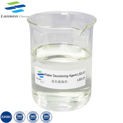 Water Decoloring Agent PolyDCD with Solid Content ≥50, Viscosity 30-1000, and PH 2.0-5.0 for Effective Wastewater Treatment