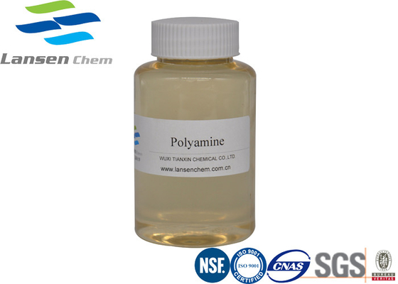 Chemical Auxiliary Agent Polyamine Flocculant 42751-79-1 Low Turbidity Waste Water