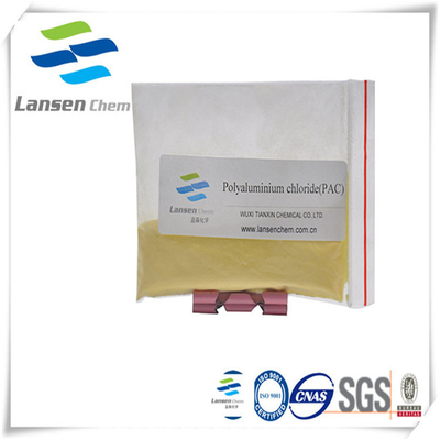 Yellow PAC Poly Aluminium Chloride For Textile Wastewater Treatment 30% Min