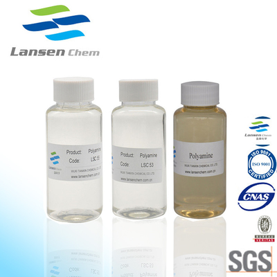 Polyamine Flocculant Light Yellow Liquid Polyamine