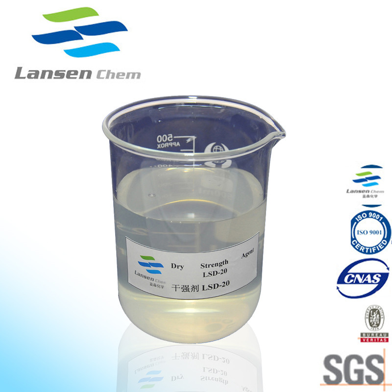 Amphoteric Dry Strength Agent Retention Sizing Effect Improving Purity 15±1%